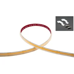 Saunanauhasetti LED Energie 125, 2.5m, 2700K, 10W/m, IP44/65, 2200lm, himmennettävä, valkoinen