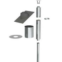 Saunan Piippu Jeremias ECO Ø115mm 2,5m rst