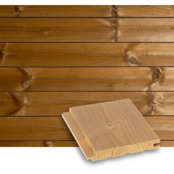 Saunapaneeli Tuuli Sauna STS4, 15x118mm, mänty, lämpökäsitelty