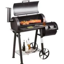 Savustusgrilli Landmann Smoker 122 x 127 x 63 cm musta
