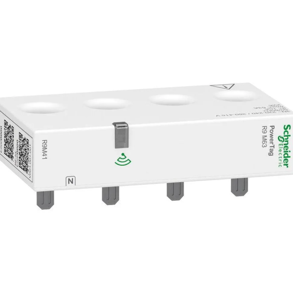 Schneider Electric Wiser PowerTag E Energiamittari 3P+N ylä
