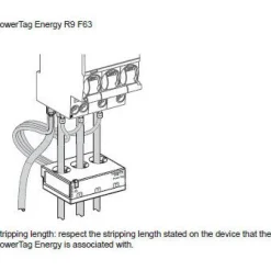 Schneider Electric Wiser PowerTag E Energiamittari 1P+N Flex