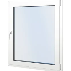 Seicom Classic DK 2K 2-lasinen kippi-ikkuna, PVC, A-malli, leveys 600 mm