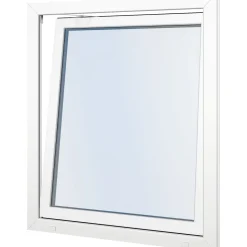 Seicom Classic DK 3K 3-lasinen kippi-ikkuna, PVC, A-malli, leveys 600 mm