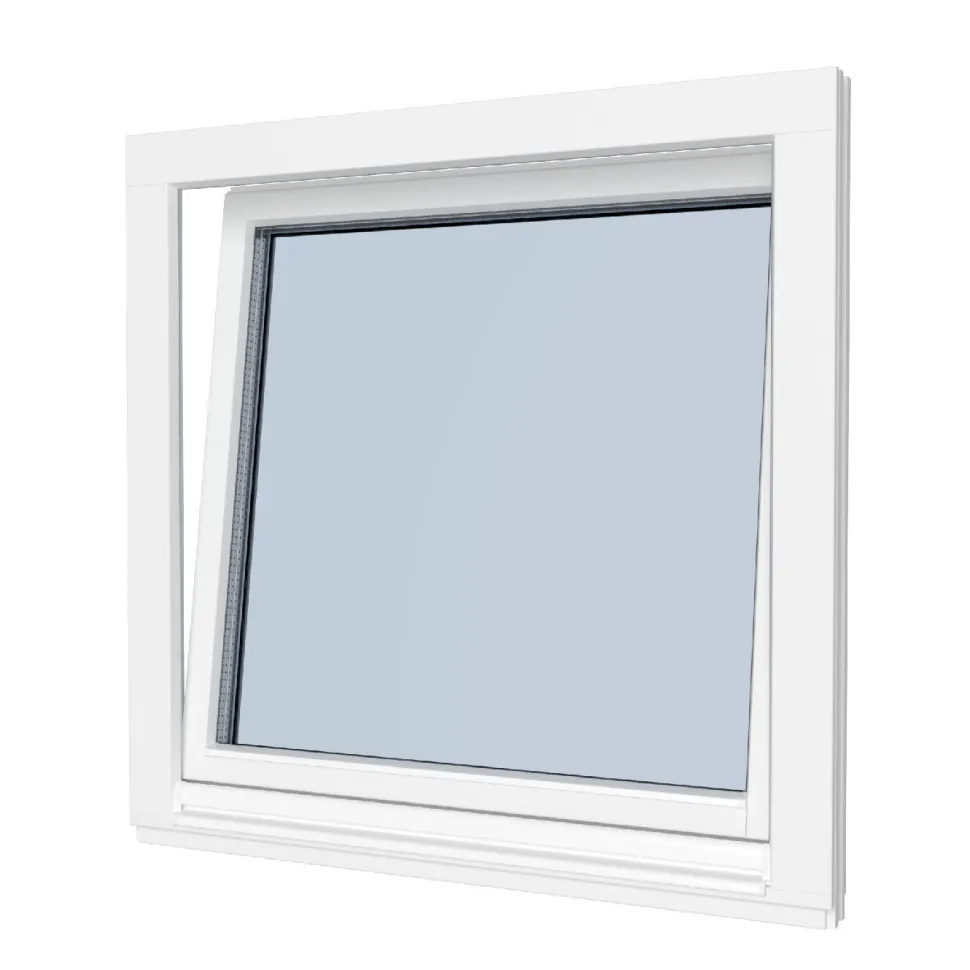 Seicom Classic DK 2K 2-lasinen kippi-ikkuna, puu, leveys 710-1100mm