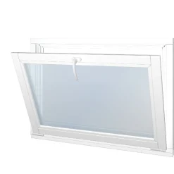 Seicom Classic 2K 2-lasinen alasaranoitu kippi-ikkuna, puu, leveys 710-1000mm