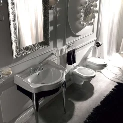 Seinä-bidee Lavabo Retro, valkoinen