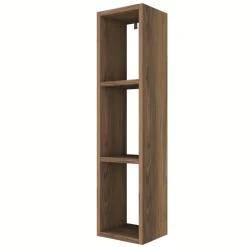 Seinähyllykkö Linento Furniture E3-224, 22.1x90cm, tummanruskea