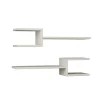Seinähylly Linento Furniture Fork, valkoinen