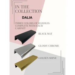 Seinäkaappi Interia Dalia, 30x26,6x80 cm, 1-ovella, beige
