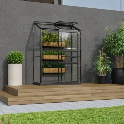 Seinäkasvihuone Vitavia Ida, lasi, eri kokoja ja värejä