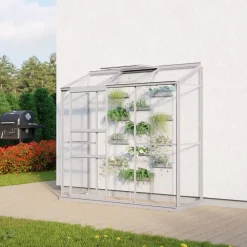 Seinäkasvihuone Vitavia Ida, lasi, eri kokoja ja värejä
