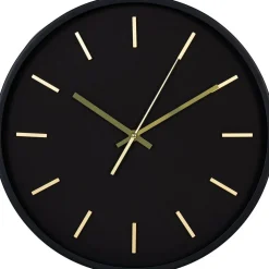 Seinäkello House Nordic Kensington, ø35cm, hiljainen käynti, musta