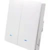Seinäkytkin valoille Celetron Nivian Smart, 2-osainen, TUYA Smartlife Wifi/Wlan