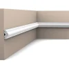 Seinälista Orac Decor PX103 12x25x2000 mm polystyreeni valkoinen