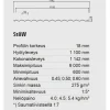 Seinäpelti Ruukki S18-92W-1100 0.5, GreenCoat Pural BT Satiini, harmaa tai tummanharmaa