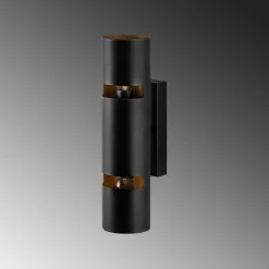 Seinävalaisin Linento Lighting Luxora, musta