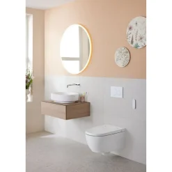 Seinä-WC-istuin Geberit Alba, pesevä, valkoinen