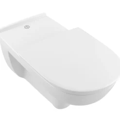 Seinä-WC-istuin Gustavsberg 4G01, pidennetty malli, Hygienic Flush, ilman istuinkantta