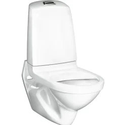 Seinä-WC-istuin Gustavsberg Nautic, 1522-säiliöllä, Hygienic Flush, ilman istuinkantta