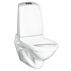 Seinä-WC-istuin Gustavsberg Nautic, 1522-säiliöllä, Hygienic Flush, kaksoishuuhtelu, ilman istuinkantta