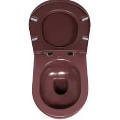 Seinä-WC-istuin Interia Infinity Rimless, huuhtelukaulukseton, matta, eri värejä