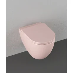 Seinä-WC-istuin Interia Infinity Rimless, huuhtelukaulukseton, matta, eri värejä