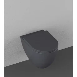 Seinä-WC-istuin Interia Infinity Rimless, huuhtelukaulukseton, matta, eri värejä