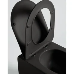Seinä-WC-istuin Interia Pacho Rimless, soft-close -kannella, eri värejä