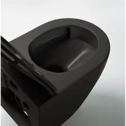Seinä-WC-istuin Interia Pacho Rimless, soft-close -kannella, eri värejä