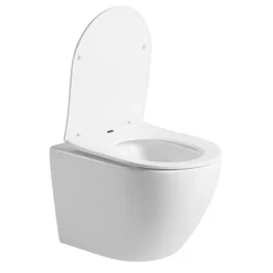 Seinä-WC-istuin Interia Pacho Rimless, soft-close -kannella, eri värejä