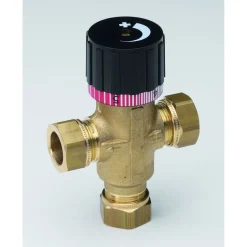 Sekoitusventtiili Oras 421015 DN15/Cu18 37-65°C