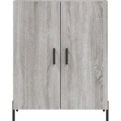 Senkki harmaa Sonoma 69,5x34x90 cm tekninen puu (27738)
