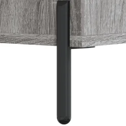 Senkki harmaa Sonoma 69,5x34x90 cm tekninen puu (27738)