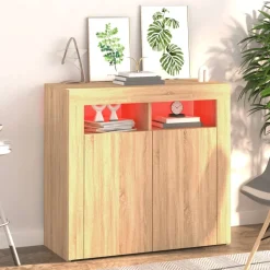 Senkki LED-valoilla, eri kokoja ja värejä