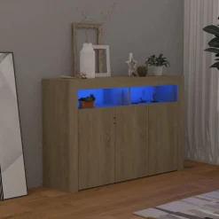 Senkki LED-valoilla, eri kokoja ja värejä