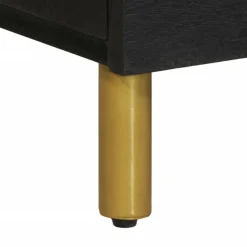 Senkki musta 80x33x75 cm tekninen puu (17675)