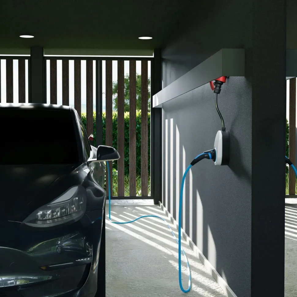 Sähköauton latauslaite go-e Charger Gemini Flex, Type2, 3-vaihe, 16A, 11kW, ei kaapelia, wifi