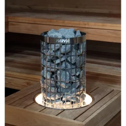 Sähkökiuas Harvia Cilindro PC90 9 kW 8-14 m³ kiinteä ohjaus