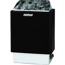 Sähkökiuas Harvia Sähkäri KIP80 8 kW 7-12 m³ kiinteä ohjaus musta