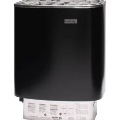 Sähkökiuas Narvi NM 900 9,0 kW 9-15 m³ kiinteä ohjaus musta