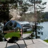 Sähkösavustin Kobe 1100W termostaatti 57 x 26 x 41 cm ruostumaton teräs