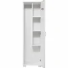 Siivouskaappi Linento Furniture Tuval 063, leveys 50cm, korkeus 176cm, valkoinen