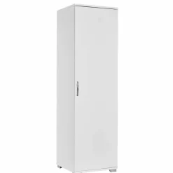 Siivouskaappi Linento Furniture Tuval 063, leveys 50cm, korkeus 176cm, valkoinen