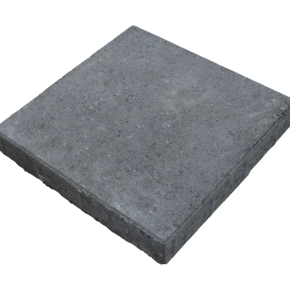 Sileä betonilaatta Rudus 490x490x60mm musta