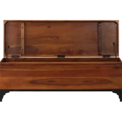 Säilytysarkku 110x35x41 cm akaasiapuu
