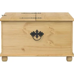 Säilytyslaatikko Corona 90x78x45 cm täysi mänty (02770)