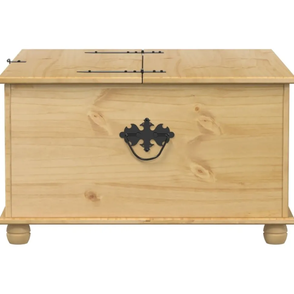 Säilytyslaatikko Corona 90x78x45 cm täysi mänty (02770)