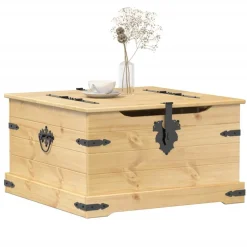 Säilytyslaatikko Corona 78x78x45 cm täysi mänty (02771)