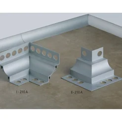 Sisäkulmalistan sisäkulmapala Euroshrink kolmisuuntainen alumiini i3w-210a, 10mm, eri värejä